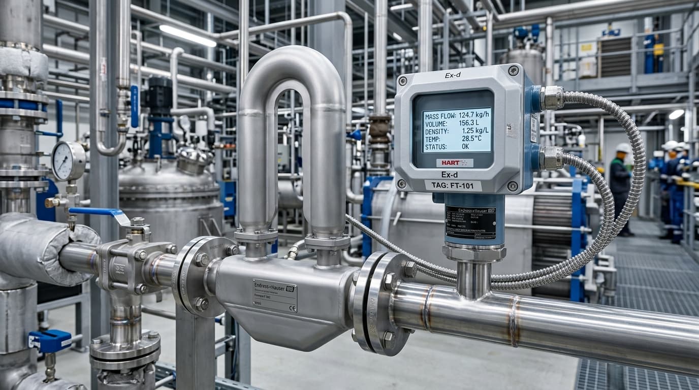 Coriolis Mass Flow Meter