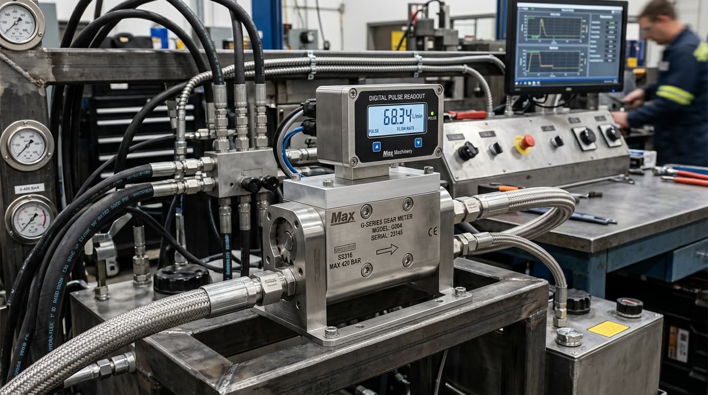 Positive Displacement Flow Meter